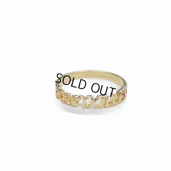画像1: WACKO MARIA/PUSSYKILLER RING（GOLD）［リング-24秋冬］