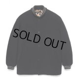 WACKO MARIA/CAR CLUB JACKET（BLACK）［カークラブJKT-24秋冬］