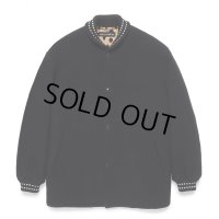 WACKO MARIA/CAR CLUB JACKET（BLACK）［カークラブJKT-24秋冬］