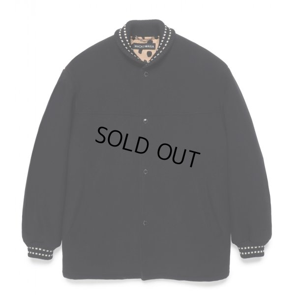 画像1: WACKO MARIA/CAR CLUB JACKET（BLACK）［カークラブJKT-24秋冬］