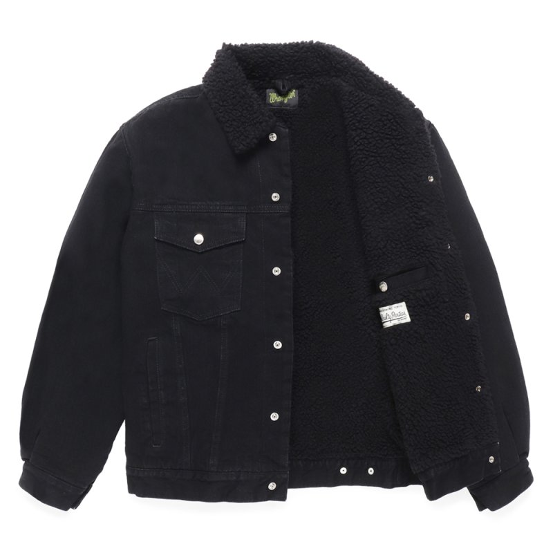 画像2: WACKO MARIA/WRANGLER / DENIM TRUCKER JACKET（BLACK）［デニムトラッカーJKT-24秋冬］