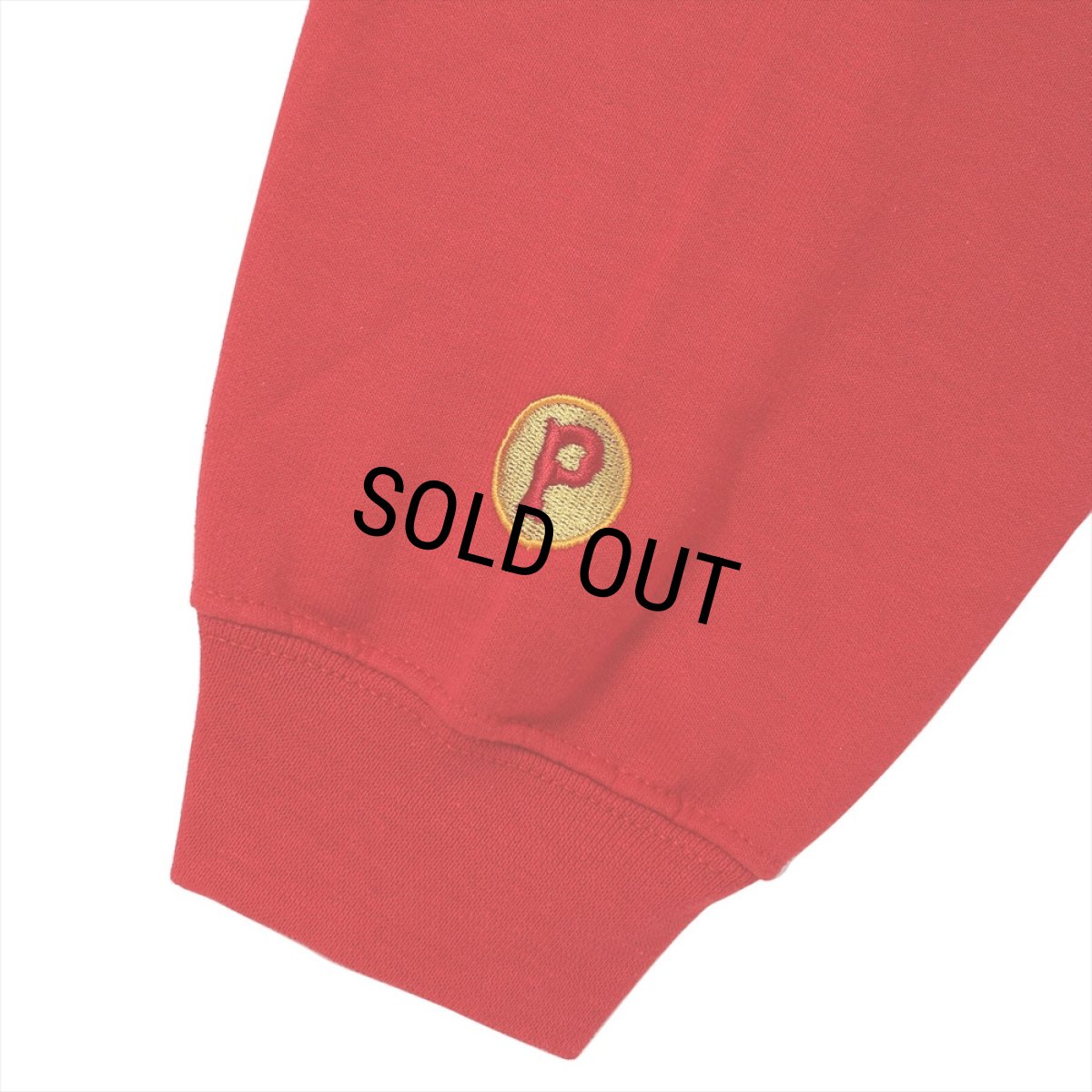 画像3: PORKCHOP/PORK BACK HOODIE（RED）［プルオーバーパーカー-24秋冬］ (3)