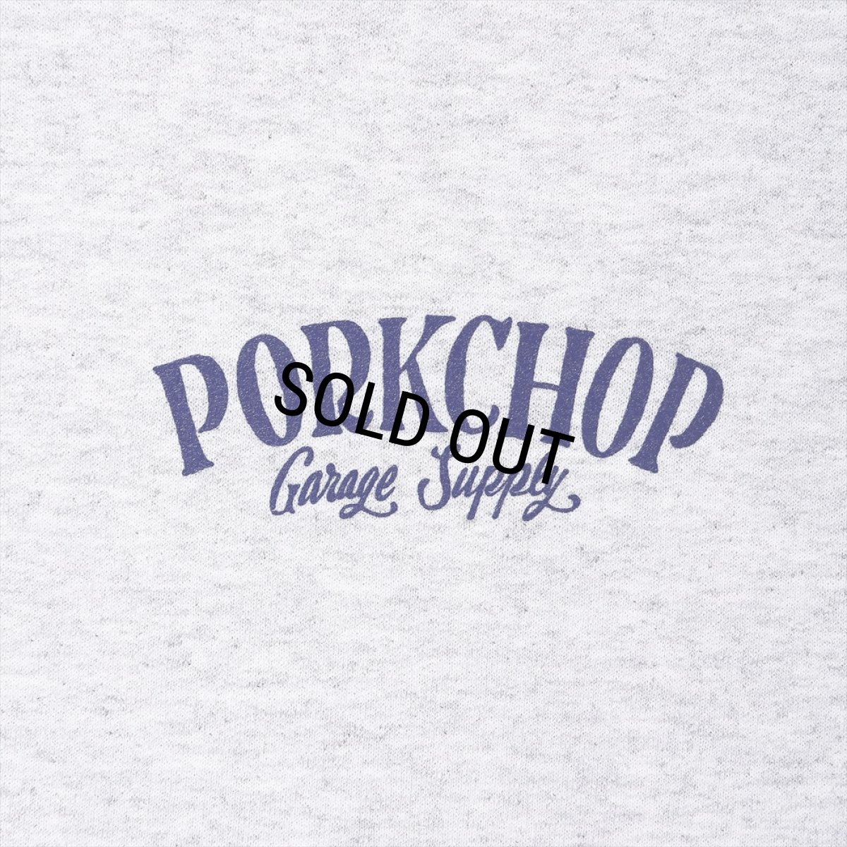 画像4: PORKCHOP/PORK BACK HOODIE（ASH）［プルオーバーパーカー-24秋冬］ (4)