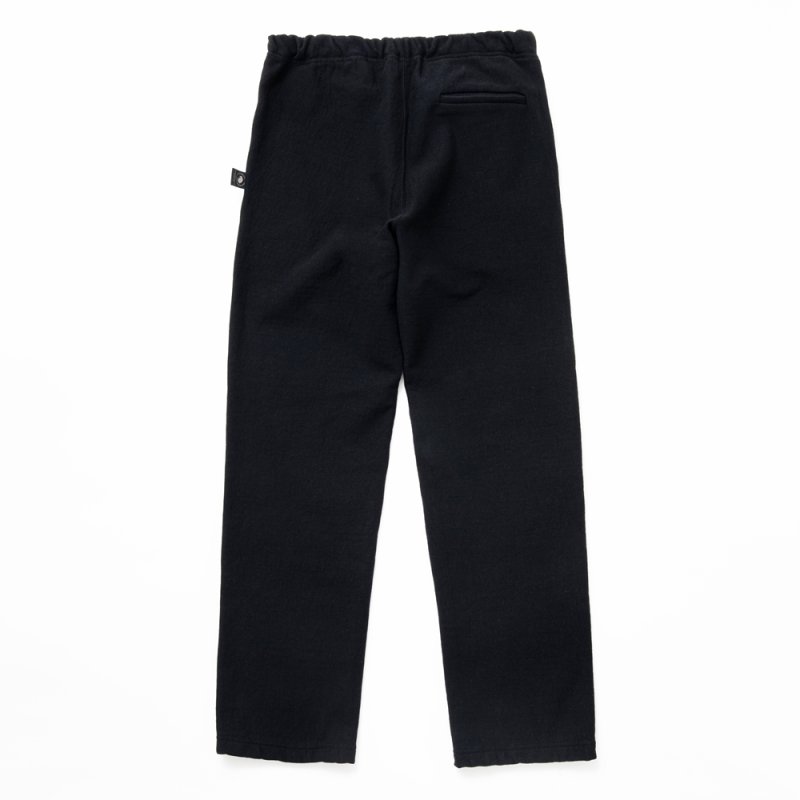 画像2: 【30%OFF】RATS/SWEAT SLACKS PANTS（BLACK）［スウェットスラックスパンツ-24秋冬］