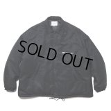 COOTIE PRODUCTIONS/Error Fit Padded Coach Jacket（Black）［エラーフィットコーチJKT-24秋冬］