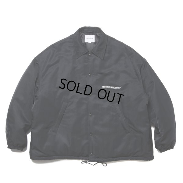 画像1: COOTIE PRODUCTIONS/Error Fit Padded Coach Jacket（Black）［エラーフィットコーチJKT-24秋冬］