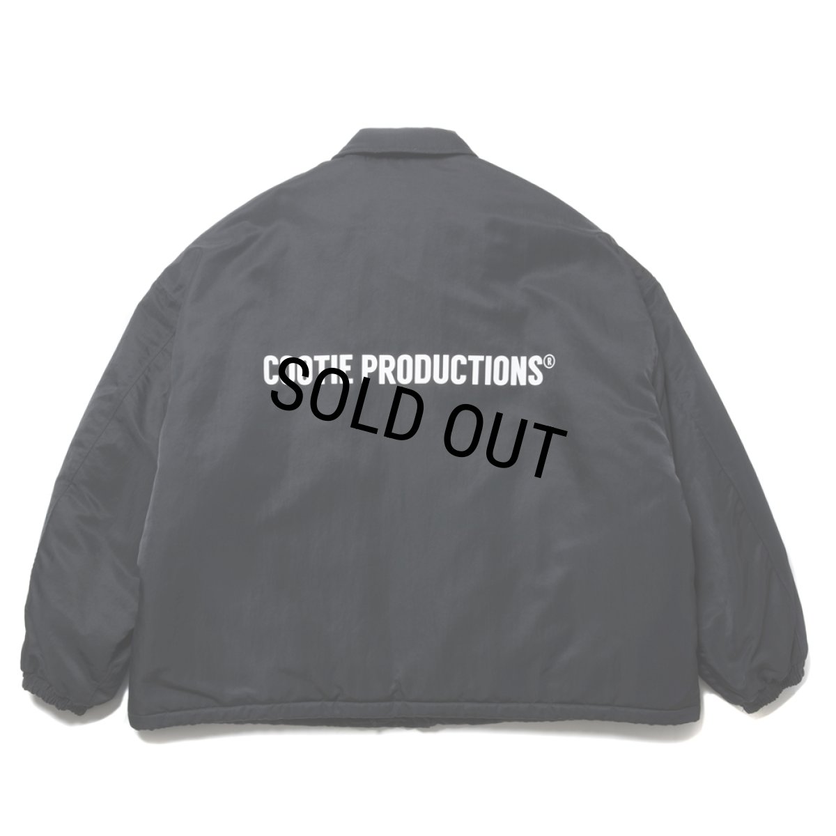 画像2: COOTIE PRODUCTIONS/Error Fit Padded Coach Jacket（Black）［エラーフィットコーチJKT-24秋冬］ (2)