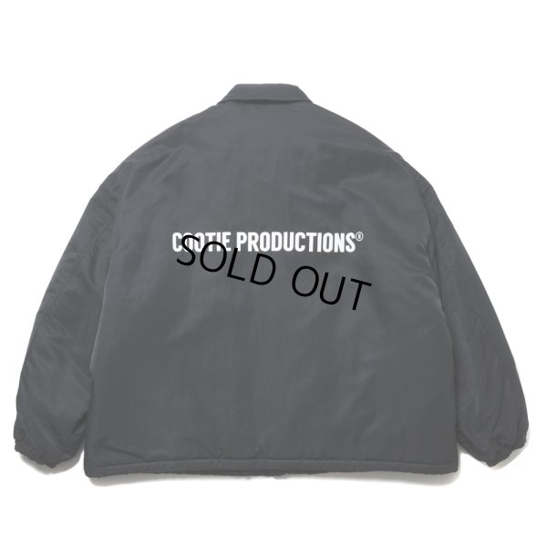 画像2: COOTIE PRODUCTIONS/Error Fit Padded Coach Jacket（Black）［エラーフィットコーチJKT-24秋冬］