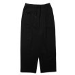 COOTIE PRODUCTIONS/Polyester Ripstop 1 Tuck Easy Pants（Black