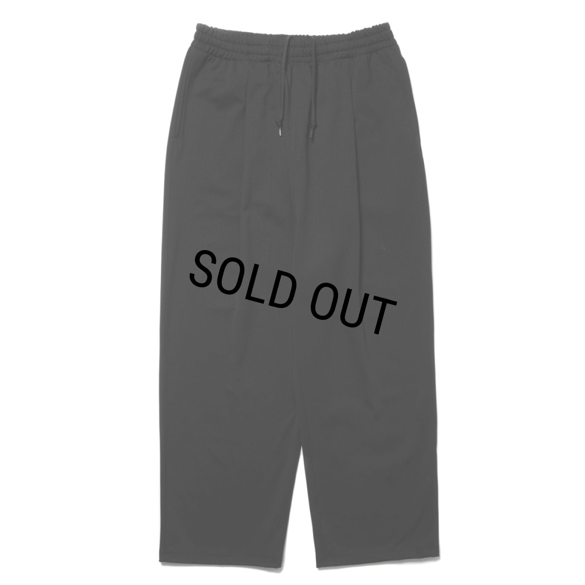 画像1: COOTIE PRODUCTIONS/Polyester Ripstop 1 Tuck Easy Pants（Black）［ポリエステルリップストップワンタックイージーパンツ-24秋冬］ (1)