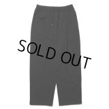COOTIE PRODUCTIONS/Polyester Ripstop 1 Tuck Easy Pants（Black）［ポリエステルリップストップワンタックイージーパンツ-24秋冬］