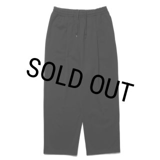 COOTIE PRODUCTIONS/Polyester Ripstop 1 Tuck Easy Pants（Black