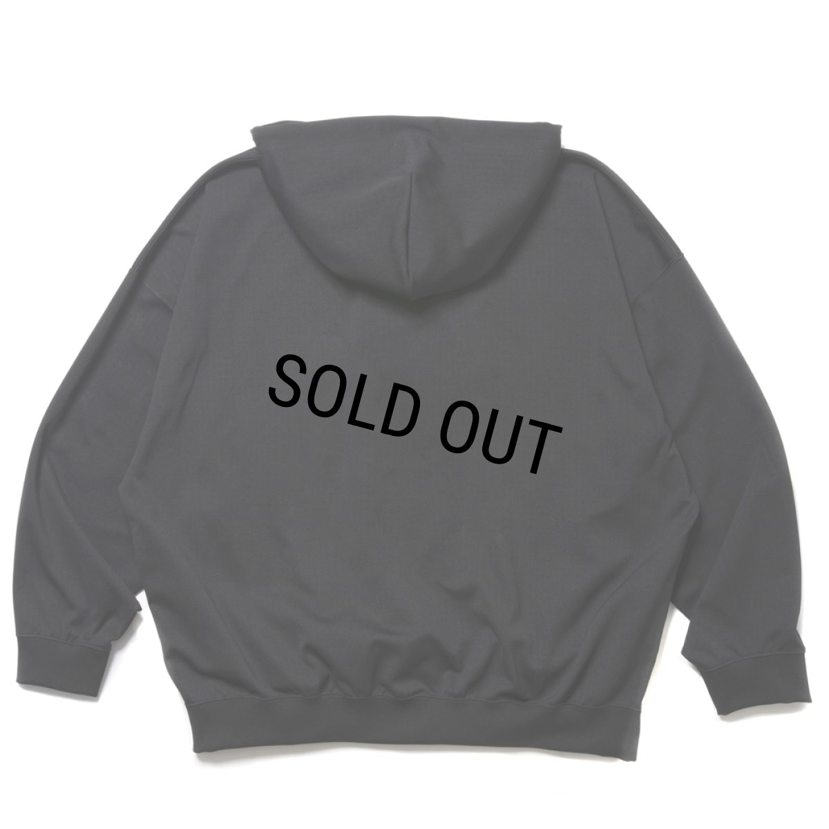 画像2: COOTIE PRODUCTIONS/Polyester Ripstop Jersey Hoodie（Black）［ポリエステルリップストップフーディー-24秋冬］ (2)