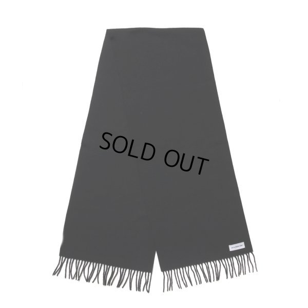 画像1: COOTIE PRODUCTIONS/Wool Stole（Black）［ウールストール-24秋冬］