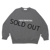 COOTIE PRODUCTIONS/Polyester Ripstop Jersey Crew（Black）［ポリエステルリップストップクルー-24秋冬］