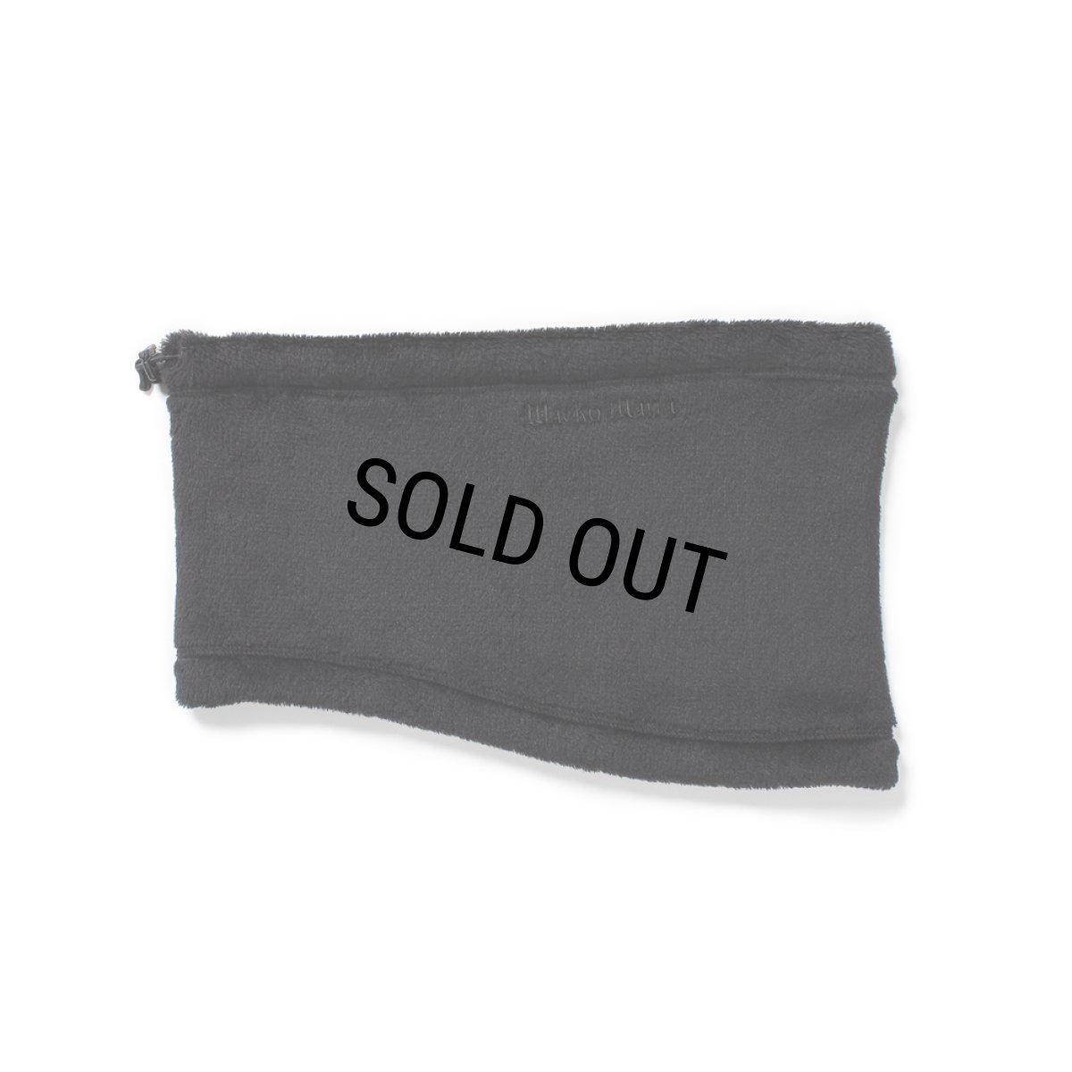 画像2: WACKO MARIA/NANGA / FLEECE NECK WARMER（BLACK）［フリースネックウォーマー-24秋冬］ (2)