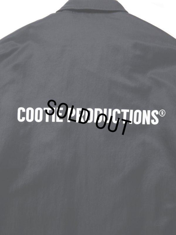 COOTIE PRODUCTIONS/Error Fit Padded Coach Jacket（Black）［エラー
