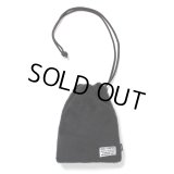 WACKO MARIA/DRAWSTRING BAG（BOA FLEECE）［ドローストリングバッグ-24秋冬］