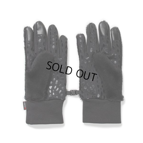 画像2: WACKO MARIA/NANGA / FLEECE GLOVES（BLACK）［フリースグローブ-24秋冬］