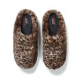 画像1: WACKO MARIA/NANGA / SUBU / LEOPARD FUR AURORA WINTER SANDALS（BEIGE）［ウインターサンダル-24秋冬］ (1)
