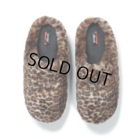 WACKO MARIA/NANGA / SUBU / LEOPARD FUR AURORA WINTER SANDALS（BEIGE）［ウインターサンダル-24秋冬］