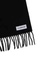 画像4: COOTIE PRODUCTIONS/Wool Stole（Black）［ウールストール-24秋冬］ (4)