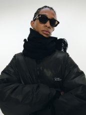 画像6: COOTIE PRODUCTIONS/Wool Stole（Black）［ウールストール-24秋冬］ (6)