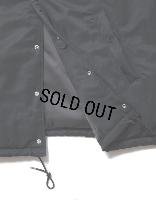 COOTIE PRODUCTIONS/Error Fit Padded Coach Jacket（Black）［エラー