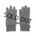 WACKO MARIA/NANGA / FLEECE GLOVES（GRAY）［フリースグローブ-24秋冬］