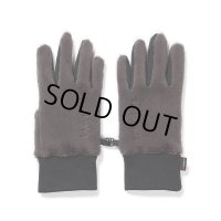WACKO MARIA/NANGA / FLEECE GLOVES（GRAY）［フリースグローブ-24秋冬］