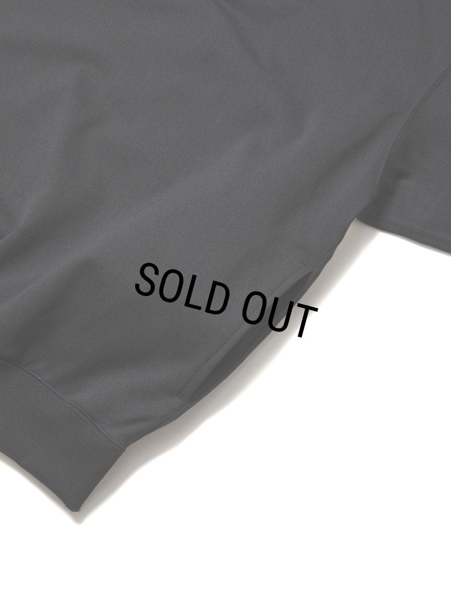 画像4: COOTIE PRODUCTIONS/Polyester Ripstop Jersey Crew（Black）［ポリエステルリップストップクルー-24秋冬］ (4)