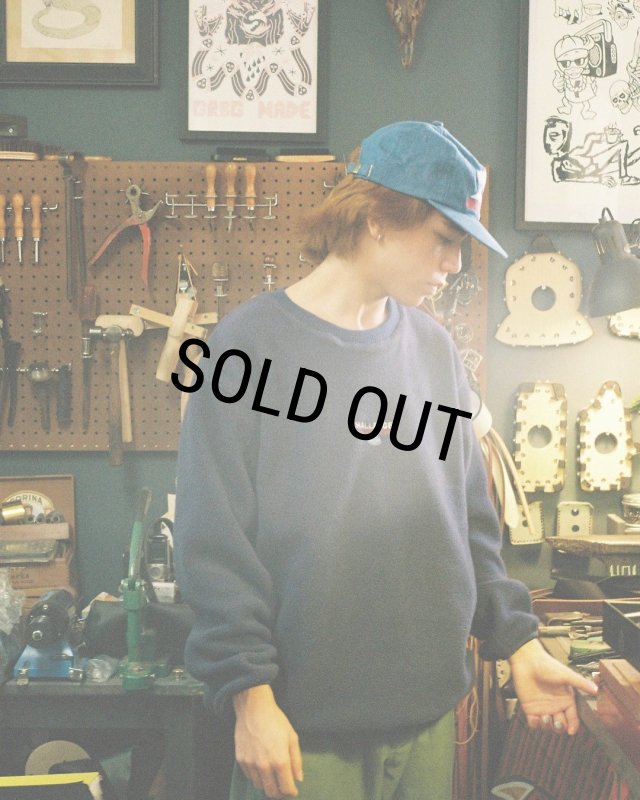 CHALLENGER/SAILOR C/N FLEECE（NAVY）［セーラークルーネックフリース