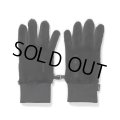 WACKO MARIA/NANGA / FLEECE GLOVES（BLACK）［フリースグローブ-24秋冬］