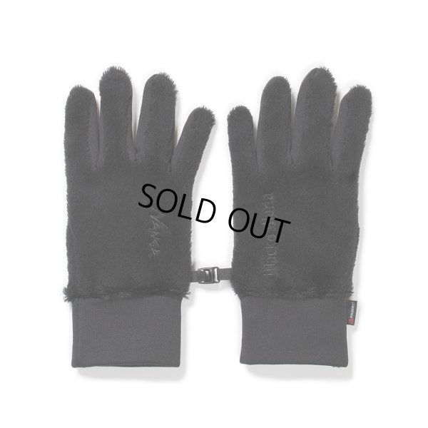 画像1: WACKO MARIA/NANGA / FLEECE GLOVES（BLACK）［フリースグローブ-24秋冬］