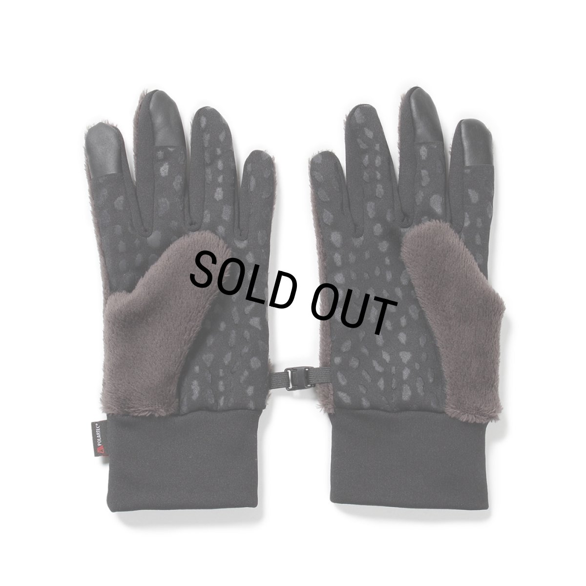 画像2: WACKO MARIA/NANGA / FLEECE GLOVES（GRAY）［フリースグローブ-24秋冬］ (2)