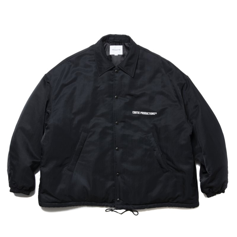 画像1: COOTIE PRODUCTIONS/Error Fit Padded Coach Jacket（Black）［エラーフィットコーチJKT-24秋冬］