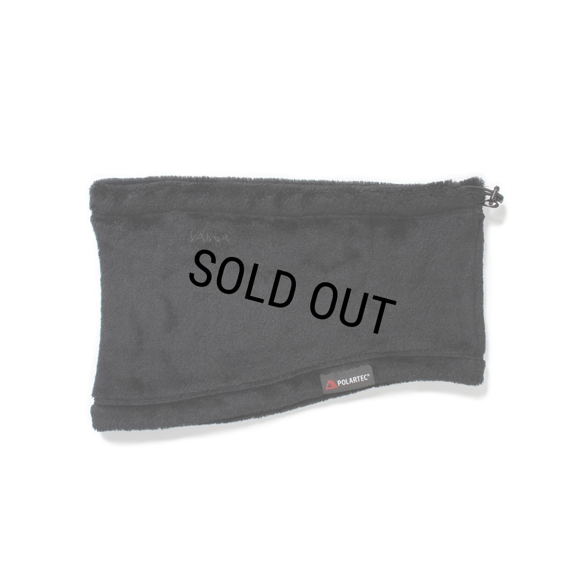 画像1: WACKO MARIA/NANGA / FLEECE NECK WARMER（BLACK）［フリースネックウォーマー-24秋冬］ (1)