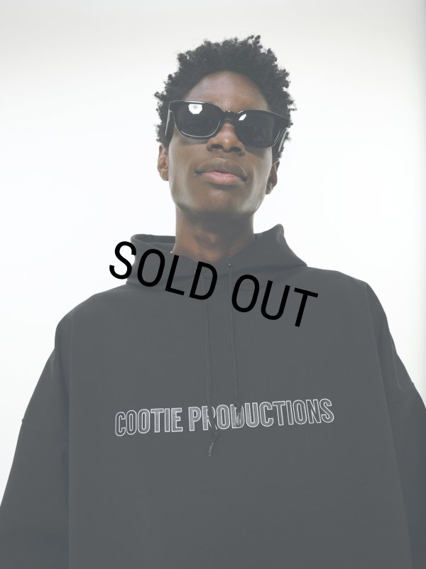 COOTIE PRODUCTIONS/Polyester Ripstop Jersey Hoodie（Black