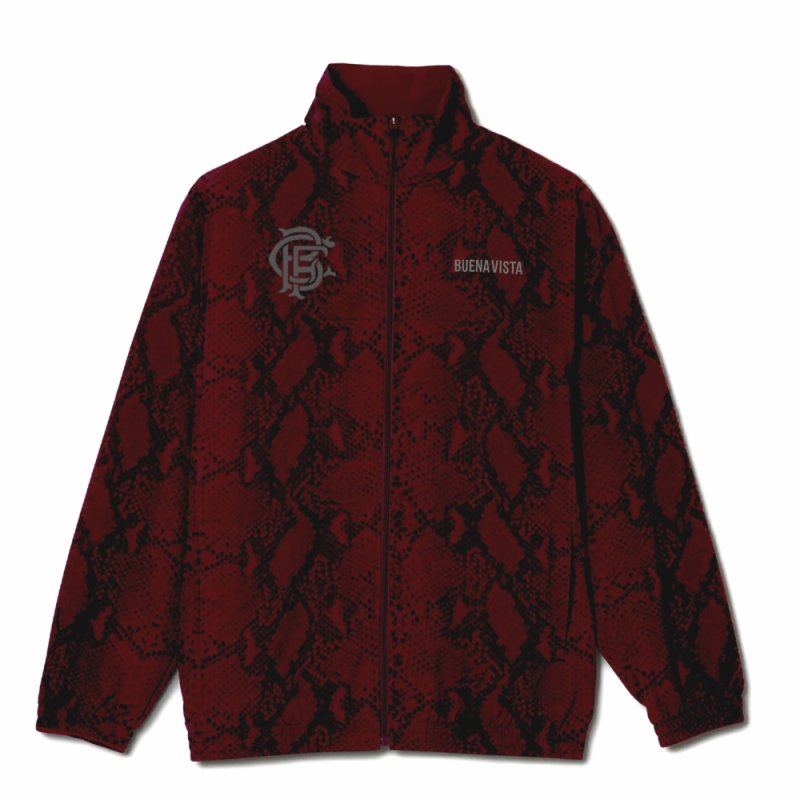 画像1: 【20%OFF】BUENA VISTA/TRAINING TOP PYTHON（BORDEAUX）［トレーニングトップパイソン-24秋冬］