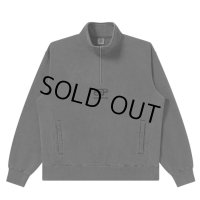 BlackEyePatch/SUPERCAR LOGO HALF ZIP SWEAT（CHARCOAL）
