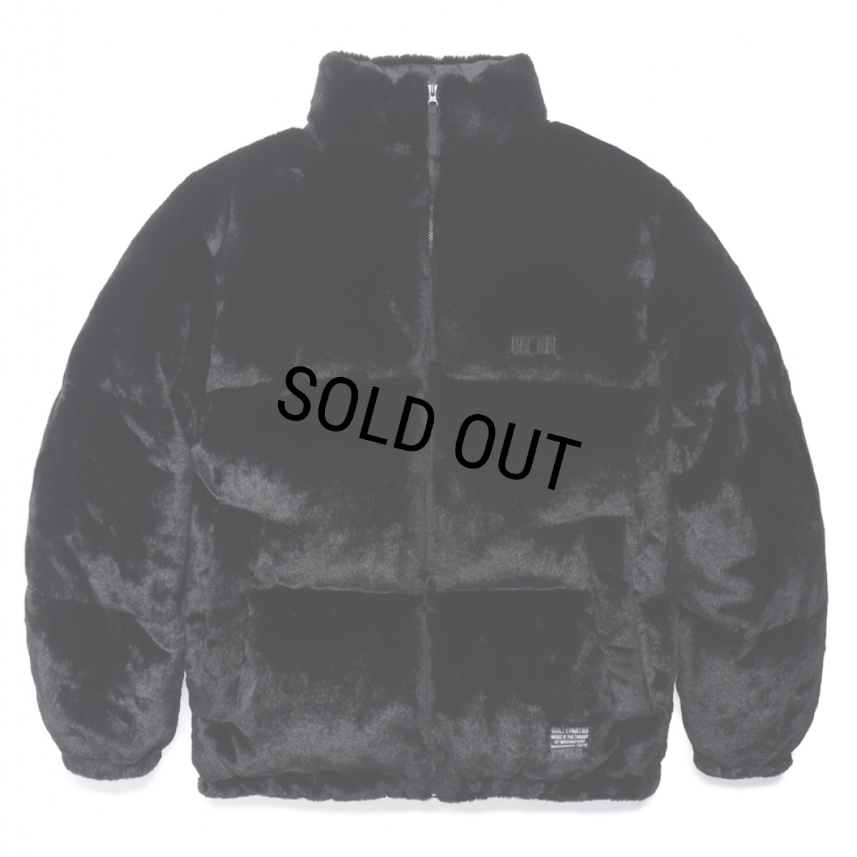 画像1: WACKO MARIA/NANGA / FUR DOWN JACKET（BLACK）［ファーダウンJKT-24秋冬］ (1)