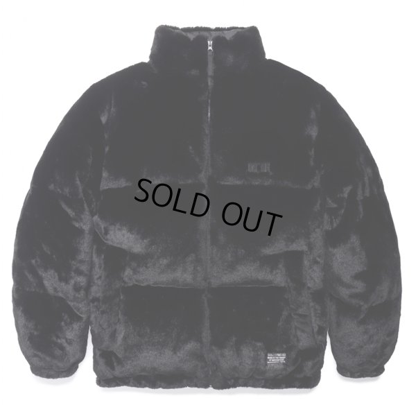 画像1: WACKO MARIA/NANGA / FUR DOWN JACKET（BLACK）［ファーダウンJKT-24秋冬］