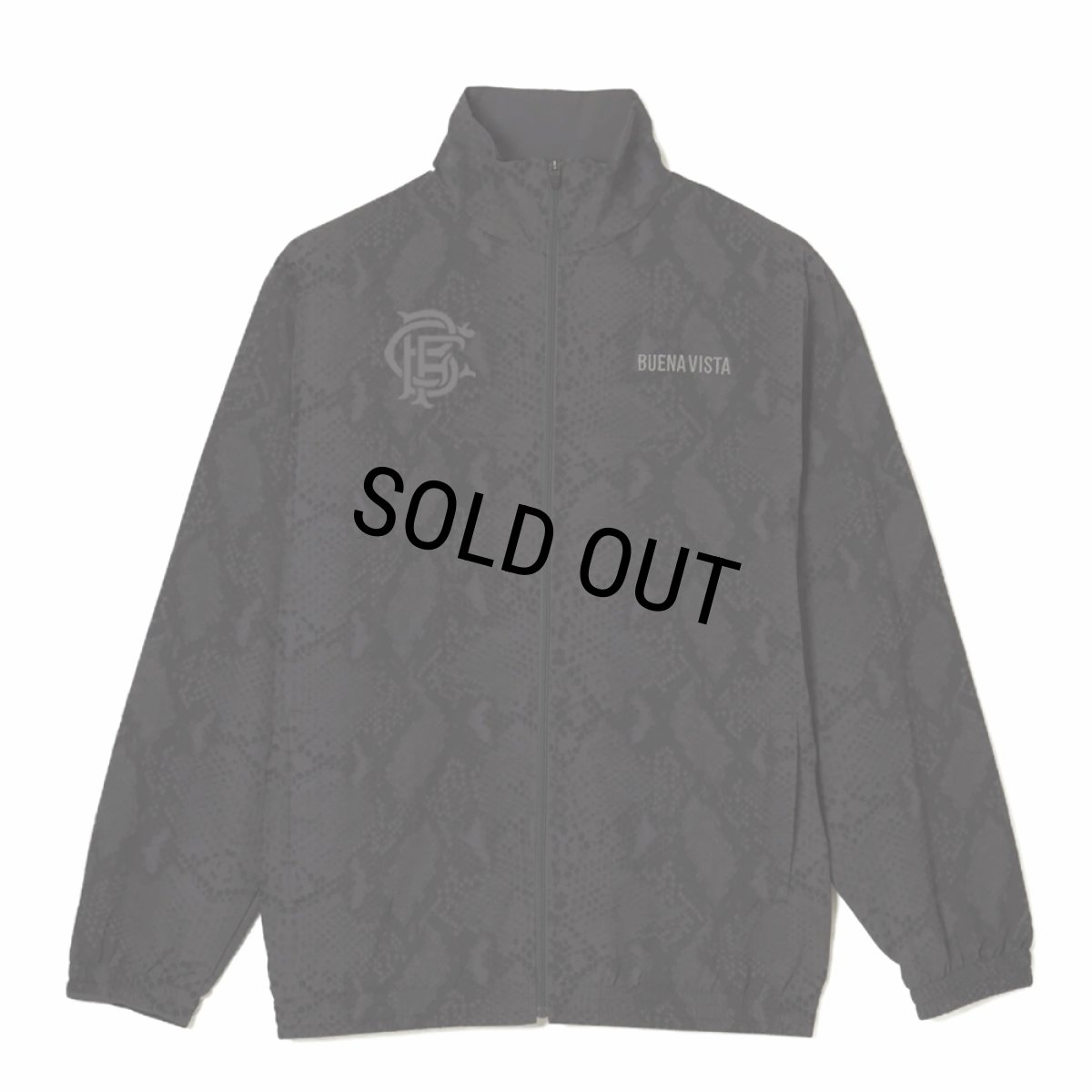 画像1: 【20%OFF】BUENA VISTA/TRAINING TOP PYTHON（DARK GRAY）［トレーニングトップパイソン-24秋冬］ (1)