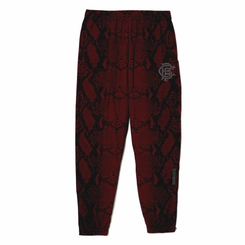 他の写真1: 【20%OFF】BUENA VISTA/TRAINING PANTS PYTHON（BORDEAUX）［トレーニングパンツパイソン-24秋冬］