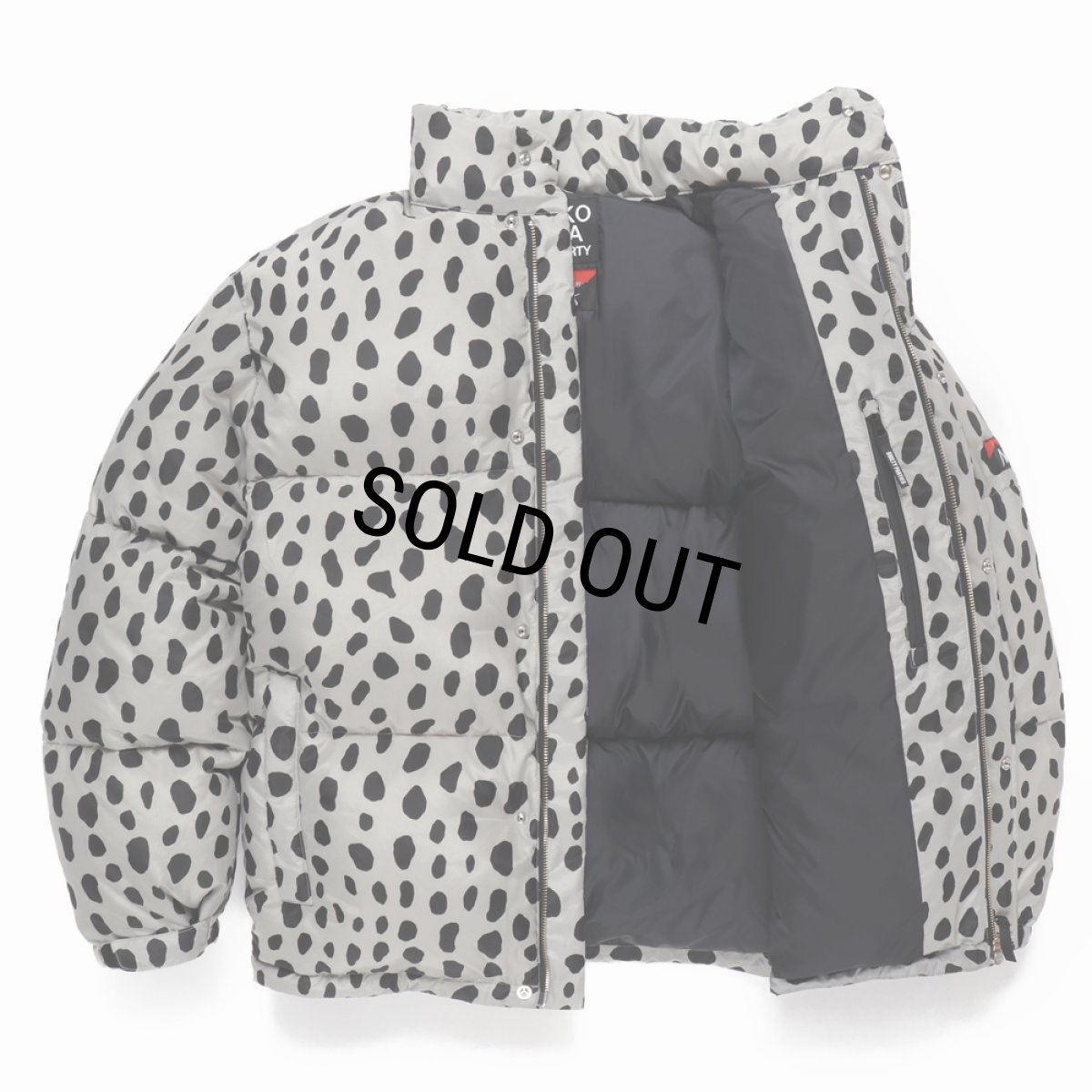 画像3: WACKO MARIA/NANGA / LEOPARD DOWN JACKET（GRAY）［レオパードダウンJKT-24秋冬］ (3)