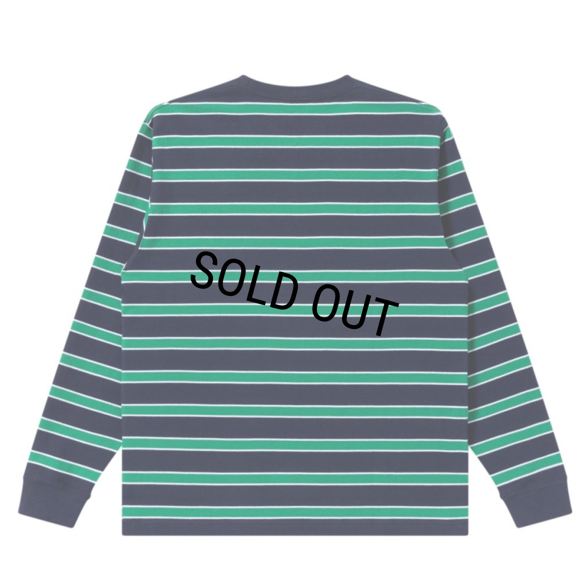 画像2: BlackEyePatch/STRIPED COLLEGE L/S TEE（MULTI） (2)