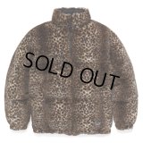 WACKO MARIA/NANGA / LEOPARD FUR DOWN JACKET（BEIGE）［レオパードファーダウンJKT-24秋冬］