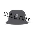 BlackEyePatch/OG LABEL FLEECE BUCKET HAT（BLACK）
