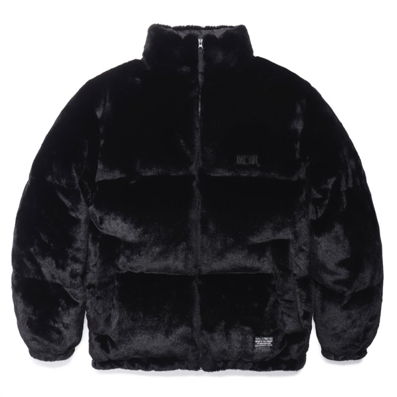 画像1: WACKO MARIA/NANGA / FUR DOWN JACKET（BLACK）［ファーダウンJKT-24秋冬］