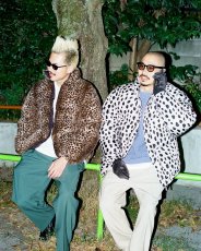 画像5: WACKO MARIA/NANGA / LEOPARD FUR DOWN JACKET（BEIGE）［レオパードファーダウンJKT-24秋冬］ (5)